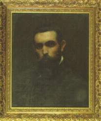 Retrato de Barrón a la edad de 24 años. (Museo de Zamora). 