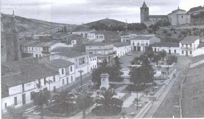 Vista Actual de la Plaza de Hernn Corts.  Ao: 1990