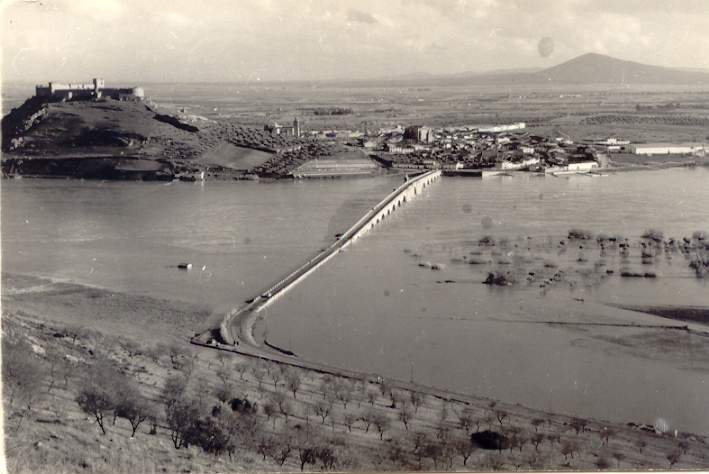Panormica de la rada de 1979, tomada desde la "Sierra de Enfrente". (Gentileza del Excmo. Ayuntamiento de Medelln)