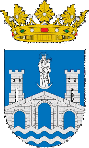 Escudo del Medellín extremeño cedido al Medellín colombiano.