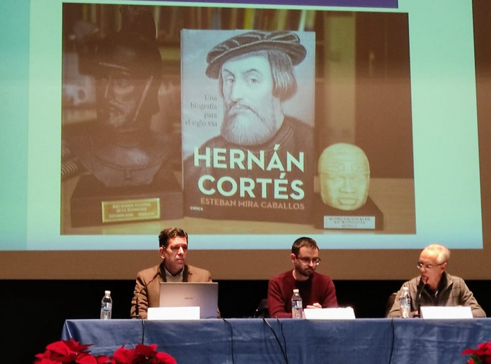 Presentación del libro de Hernán Cortés