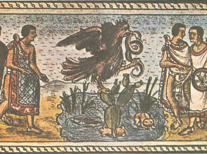 Fundación de Tenochtiitlan.