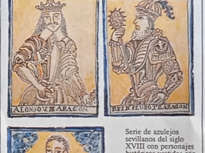 Noticias de un azulejo con la imagen de Hernán Cortés.