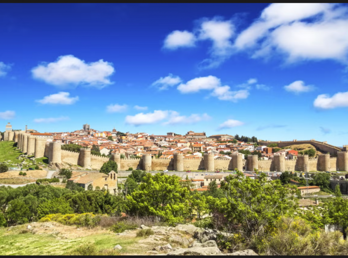 Vista panorámica de Ávila