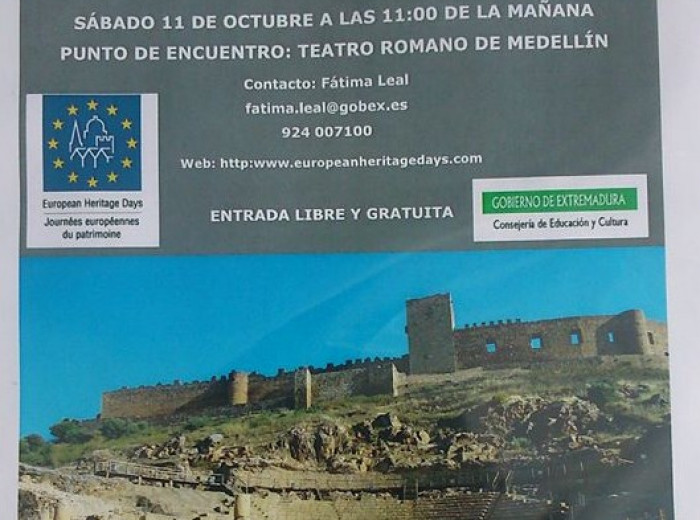 Cartel anunciador de la Visita Guiada al Parque Cultural Medellín-La Majona.