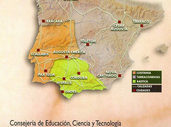 Provincias de Hispania.