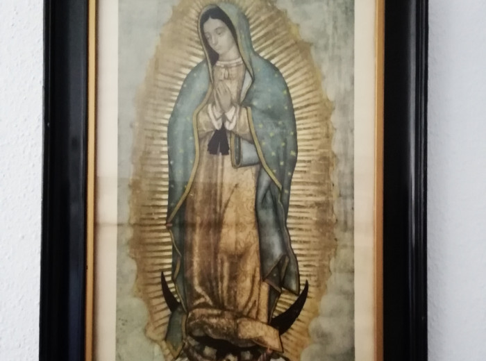 138. Cuadro de la Virgen de Guadalupe (México)