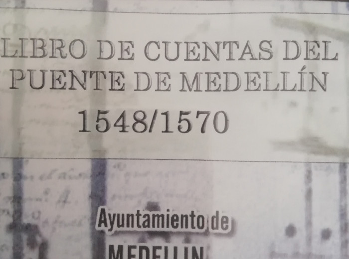 149 Libro de Cuentas de la Construcción de un puente renacentista en Medellín