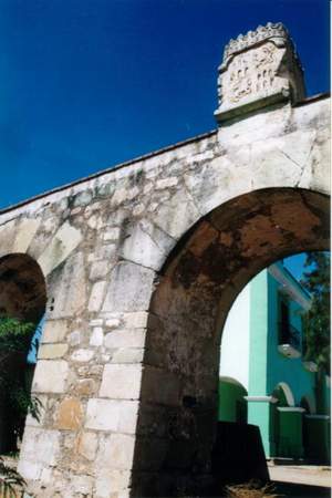 Detalle de la casa de Corts en Cuilapan. Gentileza de Xavier L. Medelln (Mxico)