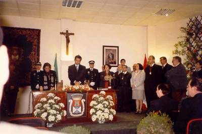 Firma del Hermanamiento entre Medelln y Castilleja de la Cuesta. (Castilleja de la Cuesta, 1997)