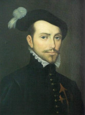 Retrato de Hernán Cortés. Juan Aparicio Q. (1957) 