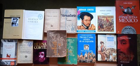 Algunos de los volumenes del legado del 
