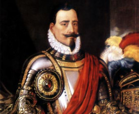 Retrato de Pedro de Valdivia. (F. Madrazo, 1854)