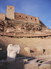 Teatro romano y castillo de Medellín