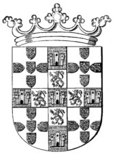 Blasón de los Alburquerque.