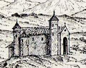 Única imagen del convento de San Francisco. 