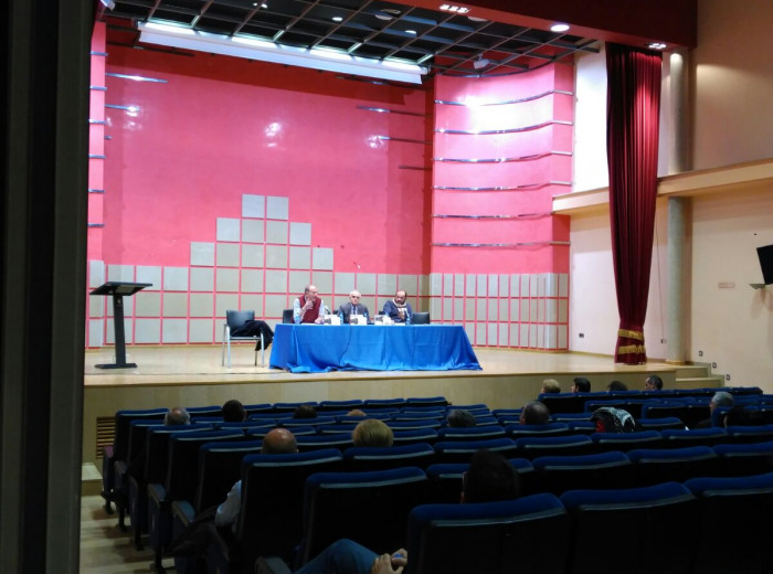Panorámica del Centro Cultural en la presentación de la II eidición facsímil de los Apuntes.