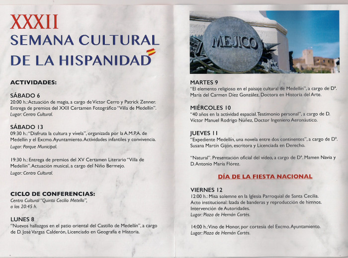XXXII Semana Cultural de la Hispanidad