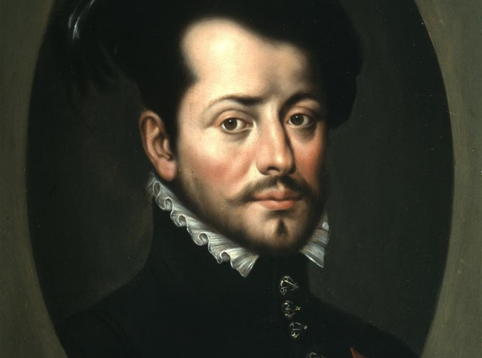 Retrato de ¿Cortés? Él no llegó a ser caballero de Santiago.