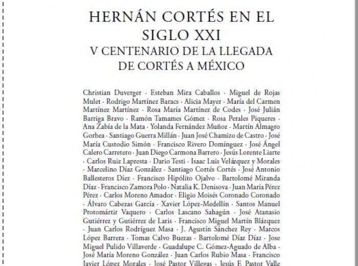 Portada del libro: Hernán Cortés en el s. XXI