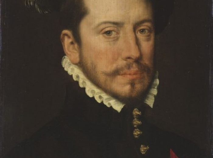 Retrato de un caballero de la Orden de Santiago. (Museum of Fine Arts, Budapest