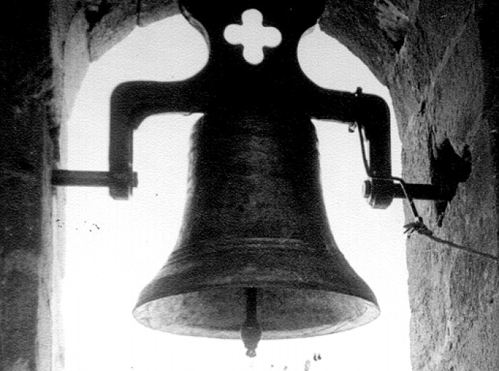 Campana San Blas, en actual Parroquia de Santa Cecilia