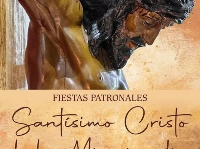 Cartel de las fiestas patronales del Stmo. Cristo de las Misericordias. Medellín, 2023