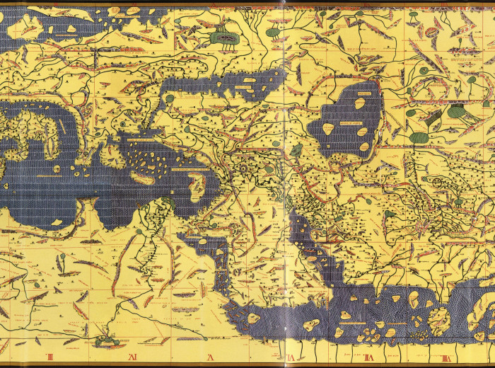 Gran Atlas de Al-Idrisi, conocida también como Tabula Rogeriana
