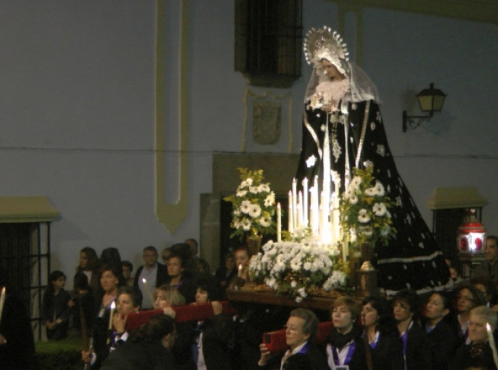 La Dolorosa (2014). Semana Santa Medellín'14. Fot. Nuestra Comarca.