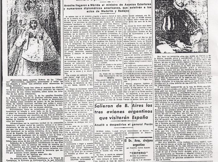 Página del Diario HOY del 2/12/1947