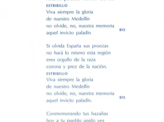 Himno a Hernán Cortés
