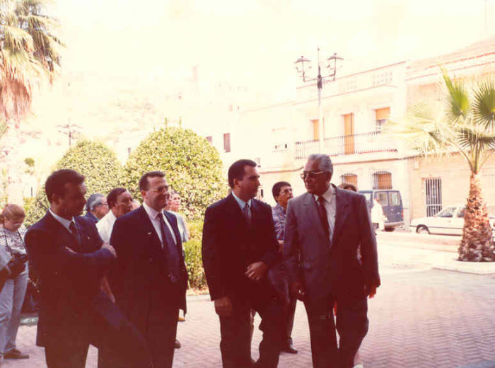 El Presidente del Cabildo de Tlaxcala visita Medellín