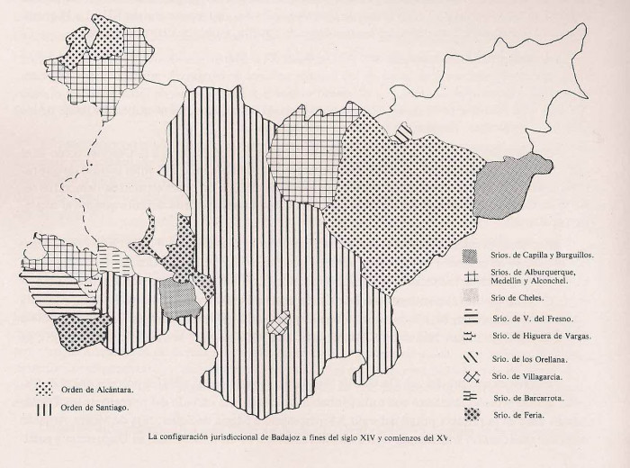 El Condado de Medellín en la configuración jurisdiccional de la Baja Extremadura a finales del s. XIV y p. del XV