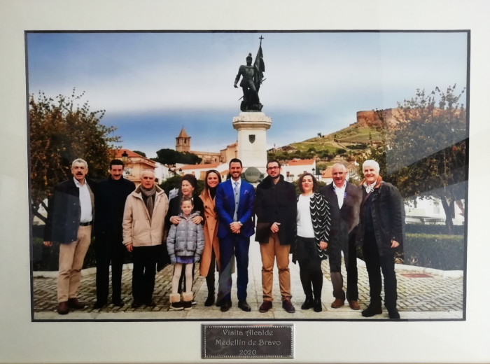 Visita del Alcalde de Medellín de Bravo (Enero de 2020)