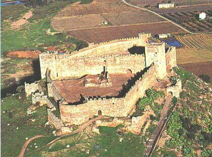 Vista aérea del Castillo.