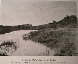 Restos del molino de Matarratas, que fuera propiedad de la familia de Hernán Cortés