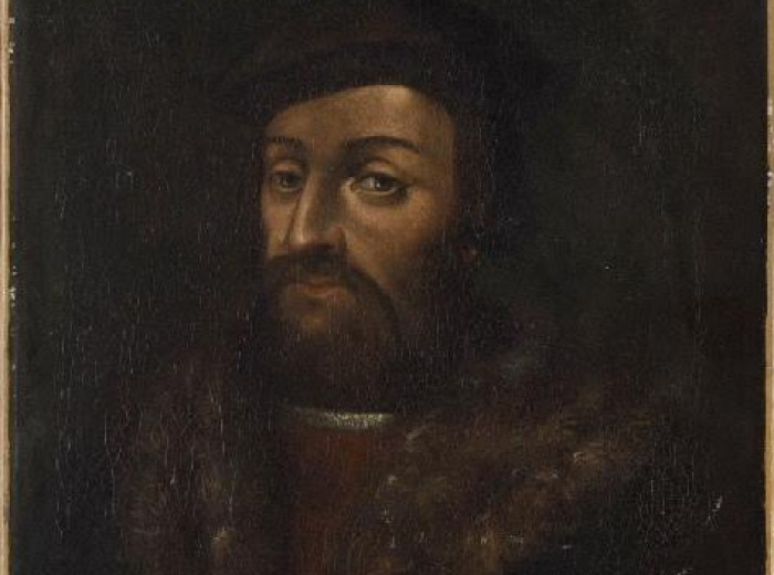 Retrato de Hernán Cortés. Autor: Anónimo 